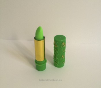 Impulse beauty buy- green lipstick