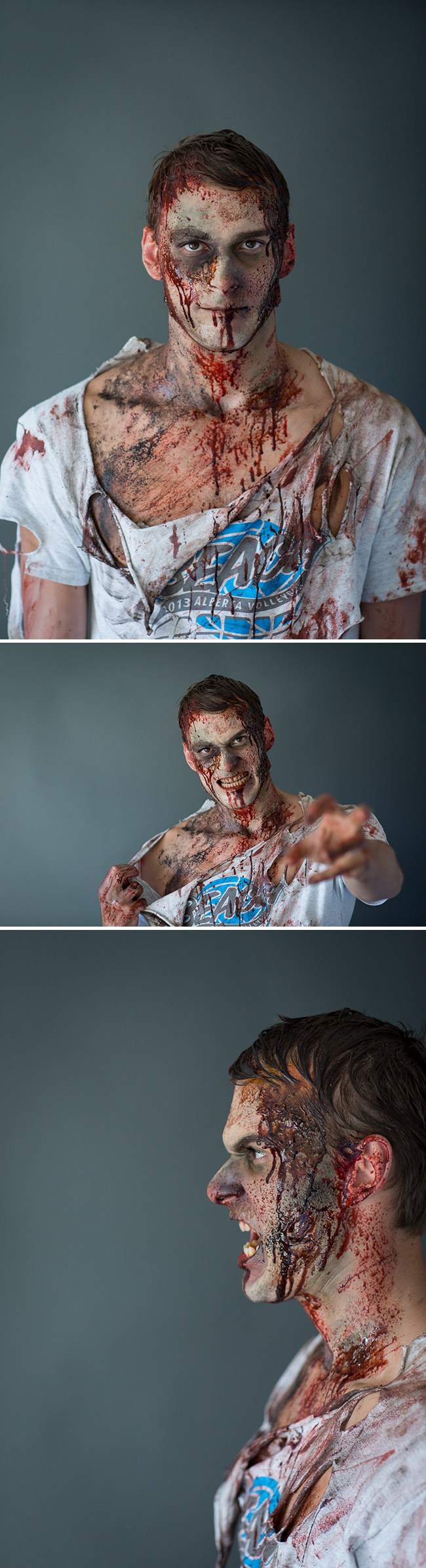 zombie halloween makeup